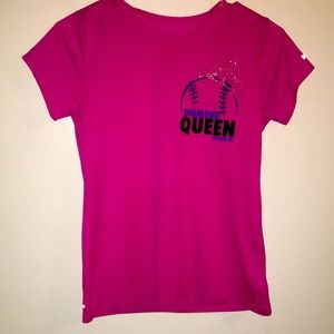 Pink Reebok shirt